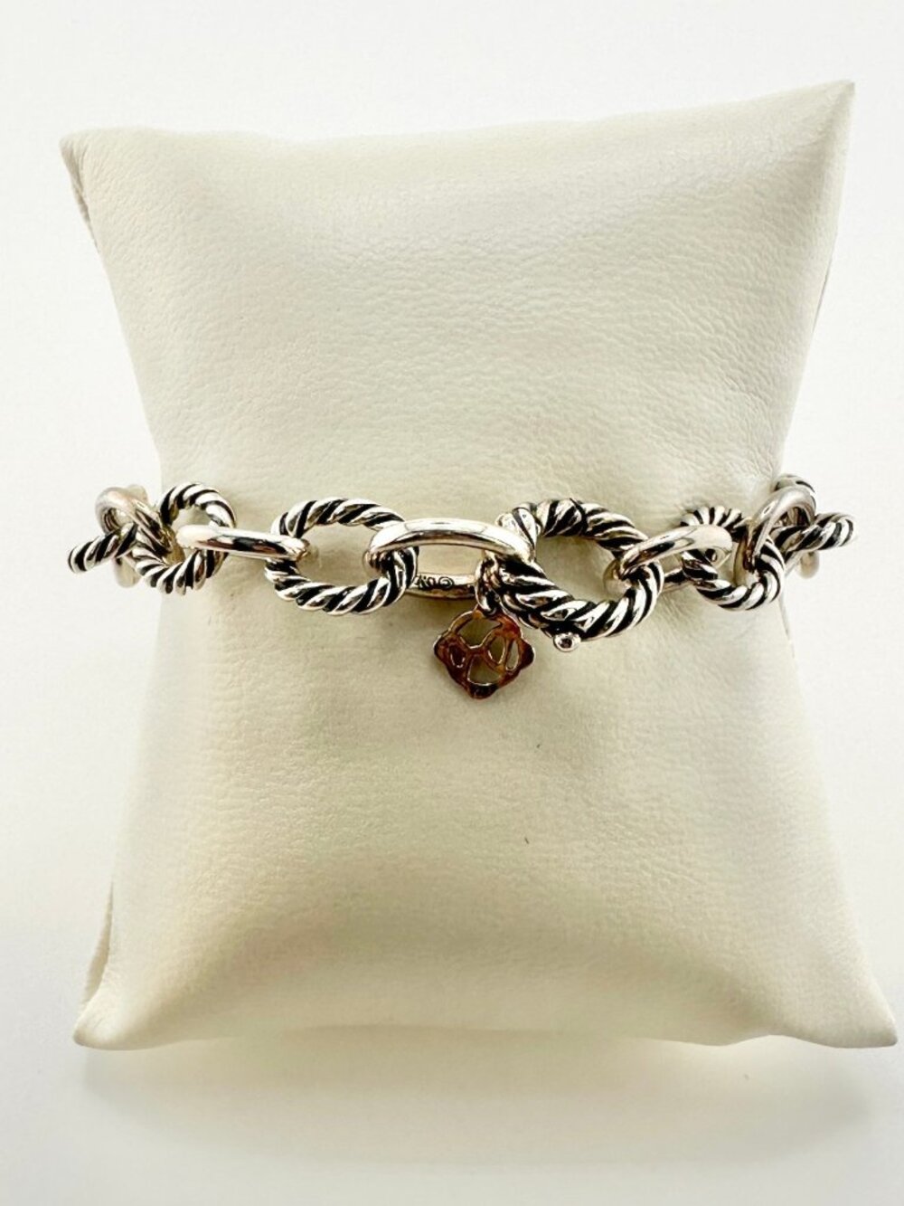 David Yurman Oval Link Chain Bracelet in Sterling Silver - 10mm - Medium - Picture 5 of 13